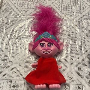 Trolls World Tour Color Poppin' Poppy Toy Sings and Lights up! Tested & Working!